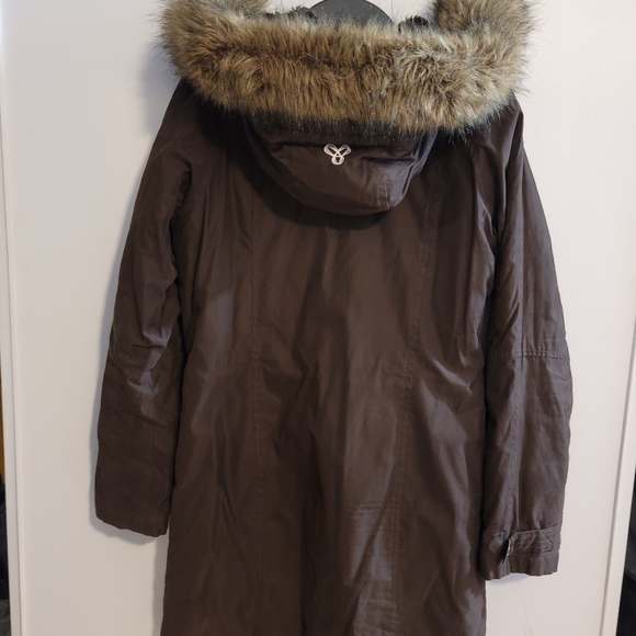 Brown TNA Parka size S - Picture 9 of 11